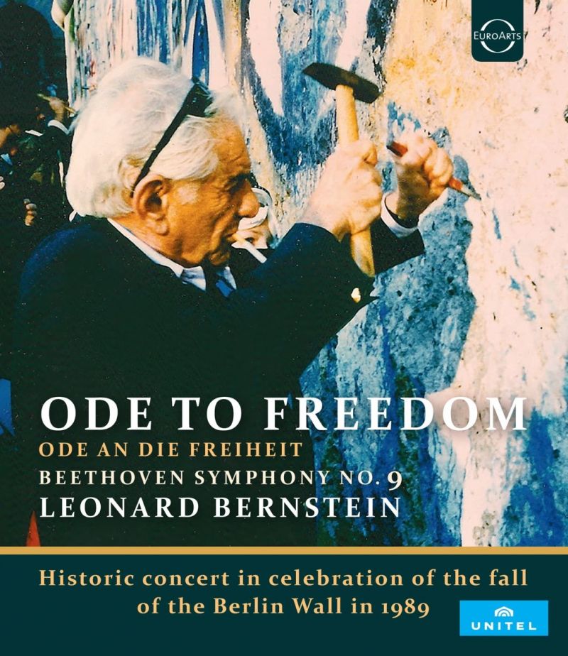 Leonard Bernstein Ode To Freedom Ode An Die Freiheit Beethoven Symphony No 9 Dvd 